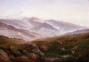 Caspar David Friedrich Giant Mountains oil